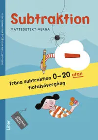 Mattedetektiverna Träna Subtraktion 0-20 utan tiotalsövergång 10-pack