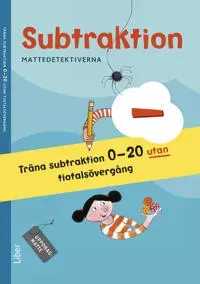 Mattedetektiverna Träna Subtraktion 0-20 utan tiotalsövergång 10-pack