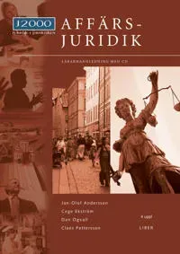 J2000 Affärsjuridik lärarhandledning med cd
