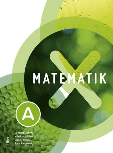 Matematik X A-boken