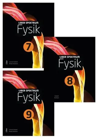 Liber Spektrum Fysik 7, 8 och 9 årskursbok
