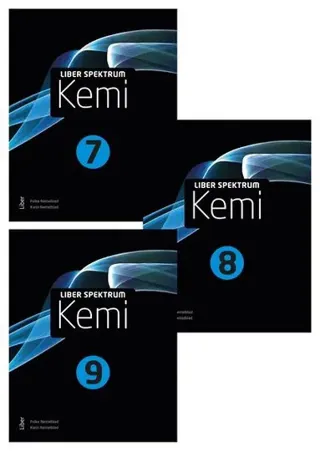 Liber Spektrum Kemi 7, 8 och 9 årskursbok