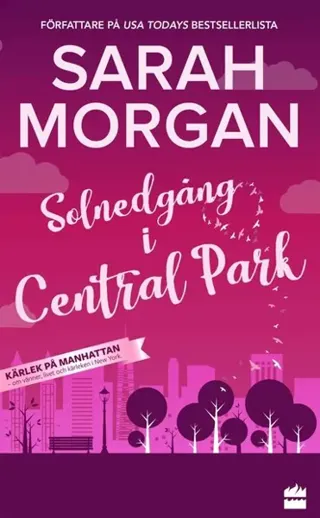 Solnedgång i Central Park