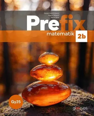 Prefix matematik 2b, bok, Gy25