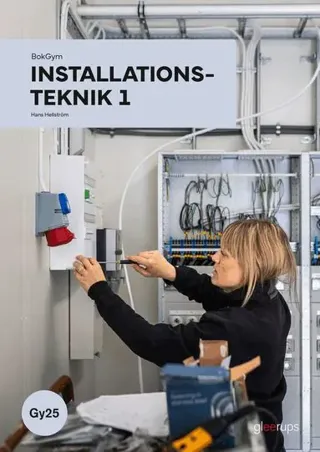 BokGym Installationsteknik 1, bok, Gy25