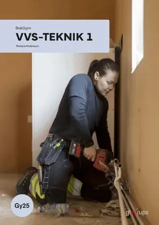 BokGym VVS-teknik 1, bok, Gy25