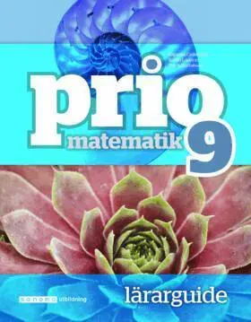 Prio matematik 9 Lärarguide