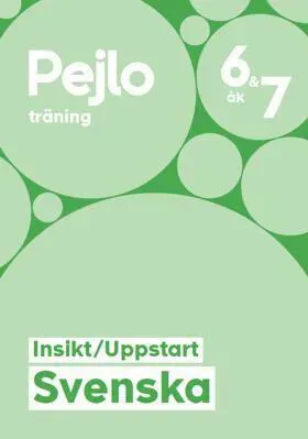 Pejlo träning svenska åk 6 och 7