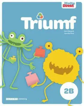 Matte Direkt Triumf 2B Elevbok röd