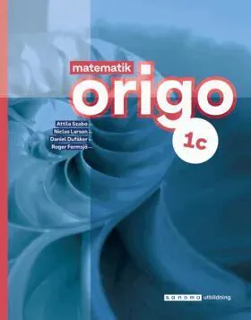Matematik Origo 1c, upplaga 3