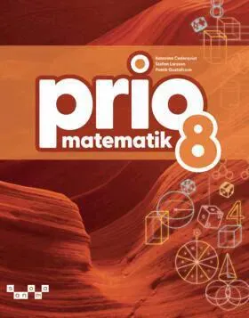 Prio Matematik 8 grundbok, upplaga 2