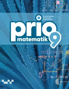 Prio Matematik 9 Grundbok, Upplaga 2