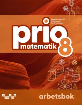 Prio Matematik 8 Arbetsbok, Upplaga 2