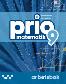 Prio Matematik 9 Arbetsbok, Upplaga 2