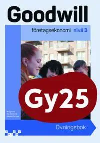 Goodwill Företagsekonomi nivå 3 Övningsbok