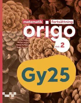 Matematik Origo fortsättning nivå 2