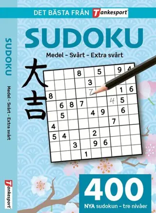 400 nya Sudoku : Medel - svårt - extra svårt