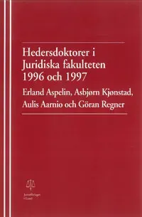 Hedersdoktorer i Juridiska fakulteten 1996 och 1997