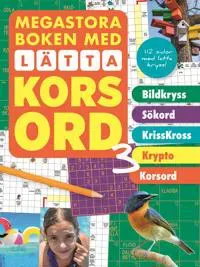 Megastora boken med lätta korsord 3
