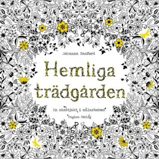 Hemliga Trädgården - En skattjakt i målarboken
