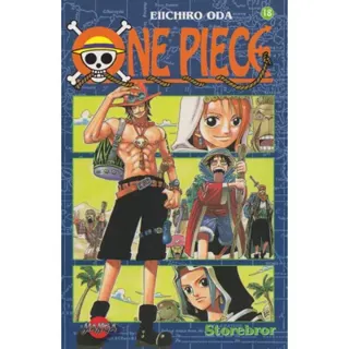 One Piece - 18 - Storebror - Eiichiro Oda - Svensk utgåva (Begagnad)