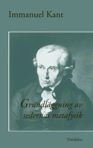 Grundläggning av sedernas metafysik