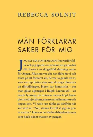 Män förklarar saker för mig