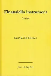 Finansiella instrument : lärobok