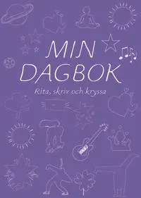 Min dagbok : rita, skriv och kryssa (lila)