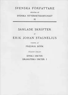 Episka dikter. Dramatiska dikter I