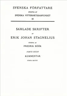 Samlade skrifter: Kommentar