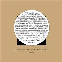 The geometry of Leonardo’s Vitruvian Man and the contents of the margin of uncertainty