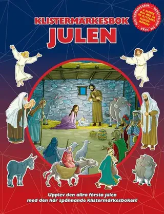 Klistermärkesbok Julen