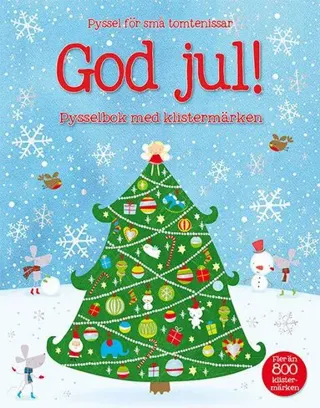 God Jul! : pysselbok med klistermärken