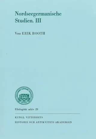 Nordseegermanische Studien. III