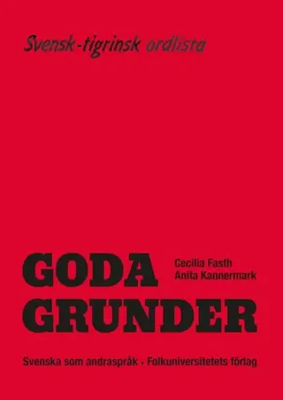 Goda Grunder svensk-tigrinsk ordlista