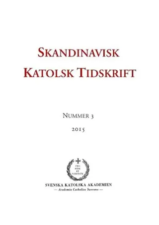 Skandinavisk katolsk tidskrift 3(2015)