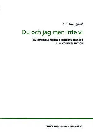 Du och Jag men inte vi