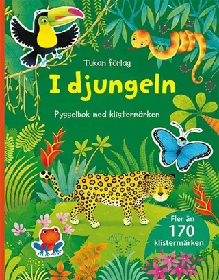 I djungeln : pysselbok med klistermärken