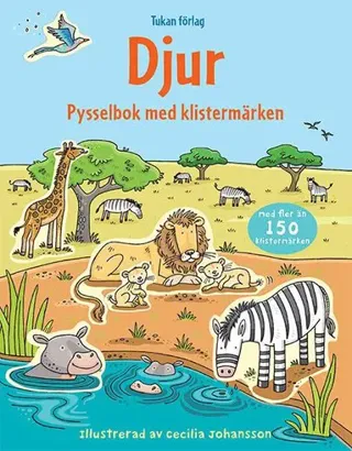 Djur : pysselbok med klistermärken