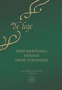 Genuskritiska frågor inom juridiken