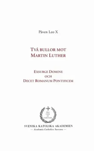 Två bullor mot Martin Luther
