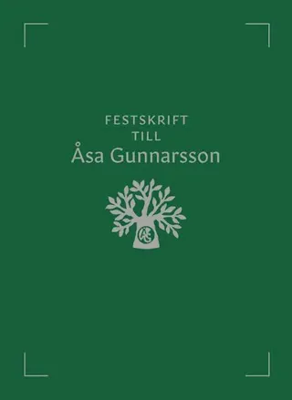 Festskrift till Åsa Gunnarsson