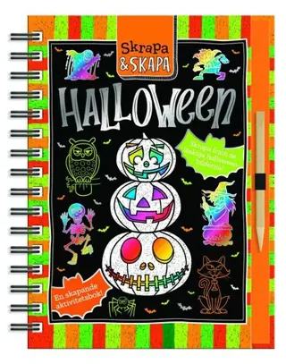 Skrapa och skapa. Halloween