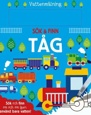 Vattenmålning sök och finn - Tåg