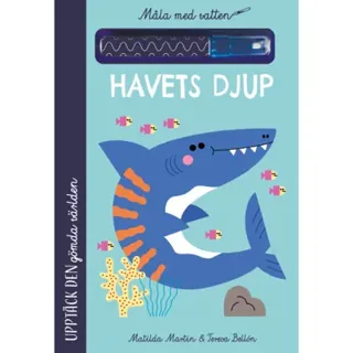 Måla med vatten. Havets djup