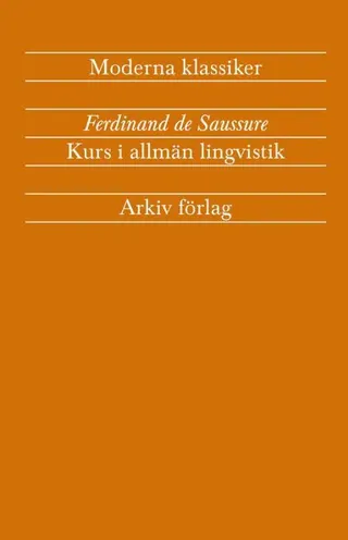 Kurs i allmän lingvistik