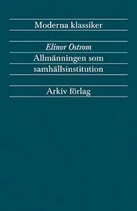 Allmänningen som samhällsinstitution