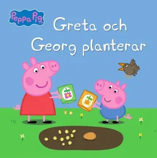 Greta och Georg planterar