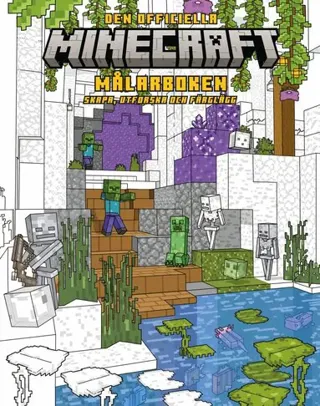 Minecraft : den officiella målarboken - skapa, utforska och färglägg